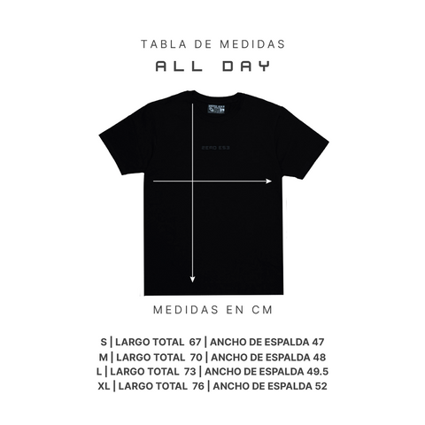 Camiseta All Day Negra